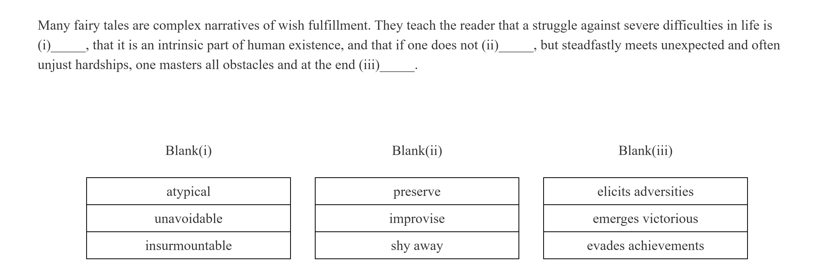 KMF Comprehensive set of mathematics questions after the reform
